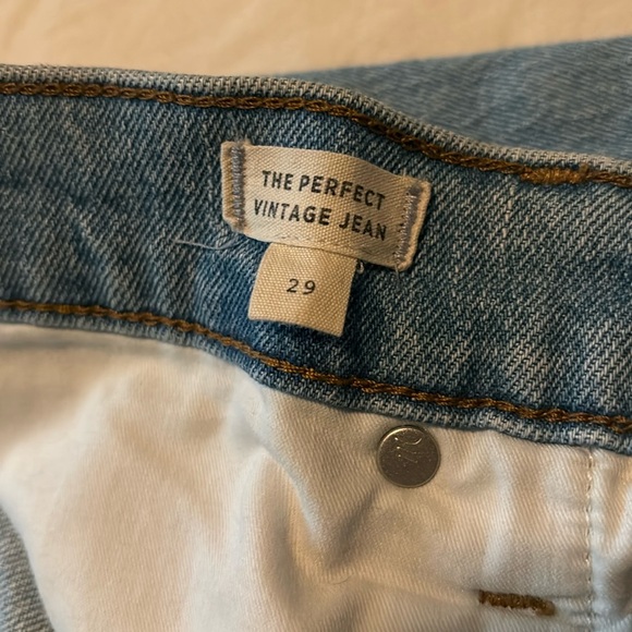 Madewell The Perfect Vintage jeans. Sz 29 - Picture 4 of 5